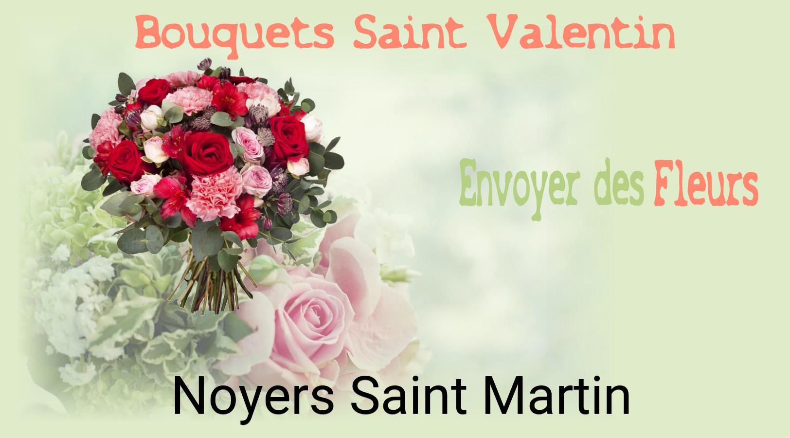 Roses de Saint-Valentin livrées à Noyers-Saint-Martin